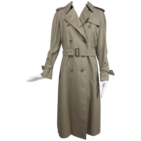 trench laine burberry|burberry trench with removable liner.